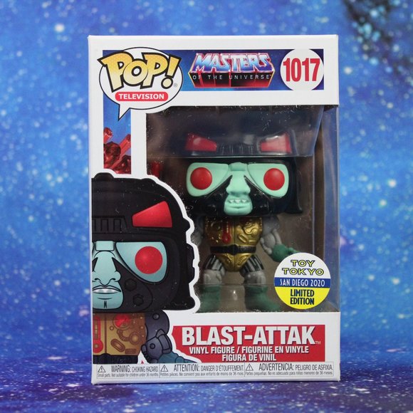 Funko Pop! Masters of the Universe Blast-Attak #1017 Toy Tokyo Spec Edition - Picture 1 of 6